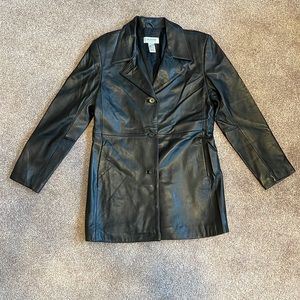 Women’s Alfani genuine leather jacket